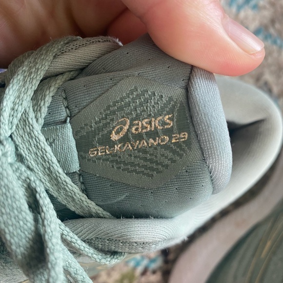 Mint Green ASICS Gel-Cayano 29 running shoes - Picture 6 of 6